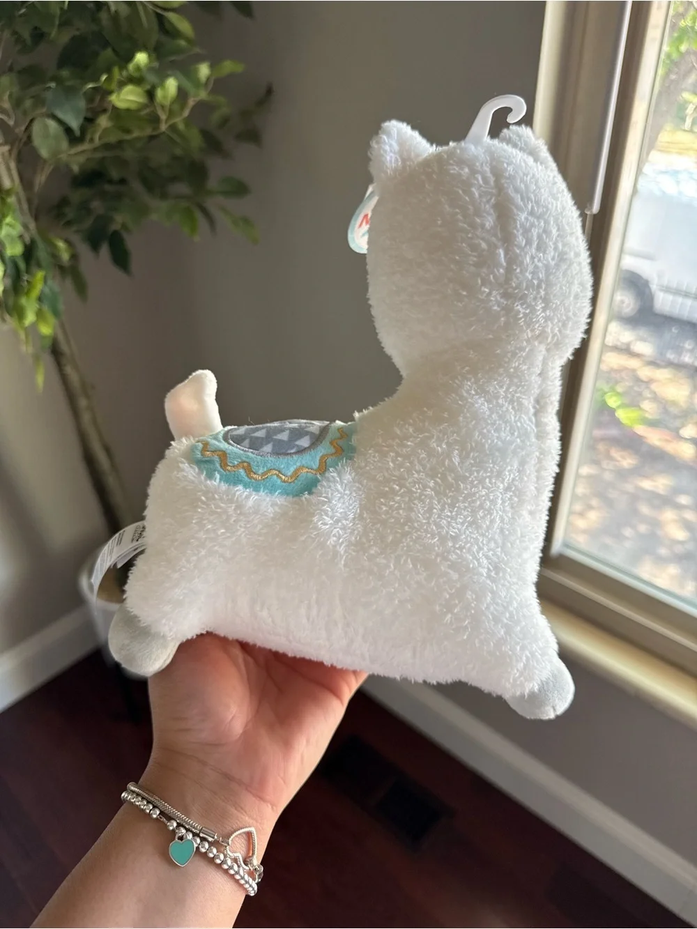 Magic Years 10-inch Musical Press Light Up Crib Toy Llama NWT